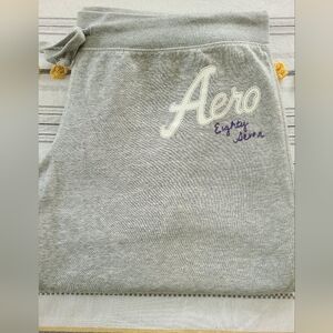 Aeropostale Crop Sweatpants Gray